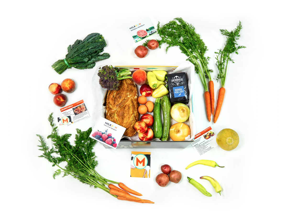 Screenshot or Official Image for localmilkrun.com - The Best Local Farm Food Delivery Service | MilkRun